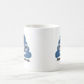 Mug Crap Démocrate Caca Bleu - (Centre)