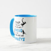 Mug Craph C'Est Mon Cirque Et Ce Sont Mes Singes (Devant gauche)