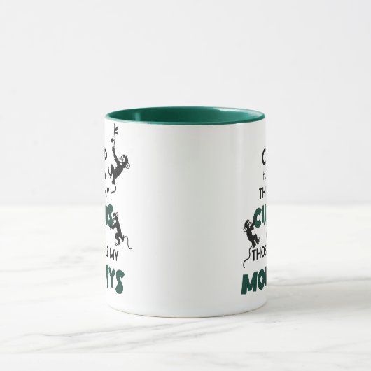 Mug Craph C'Est Mon Cirque Et Ce Sont Mes Singes (Centre)
