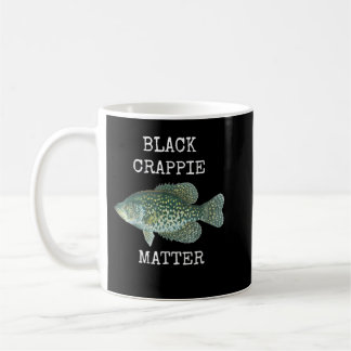 MUG CRAPIE NOIRE MATIÈRE CRAPPIE PÊCHE