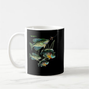 Mug Crappie Bluegill Chemises de pêche Sweat - shirt à