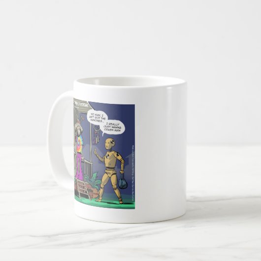 Mug Crash Test Hippie Funny (Devant gauche)