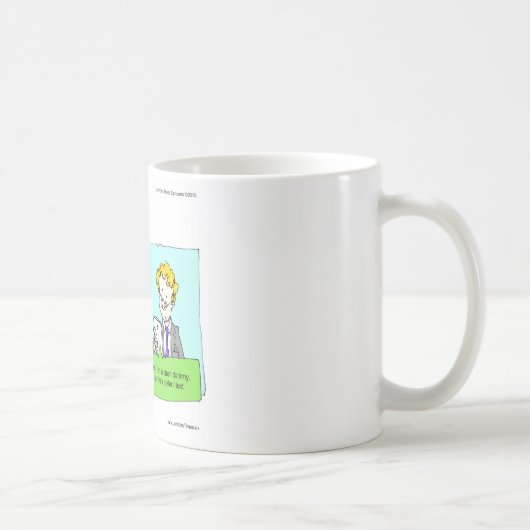 Mug Crash Texte idiot drôle (Droite)