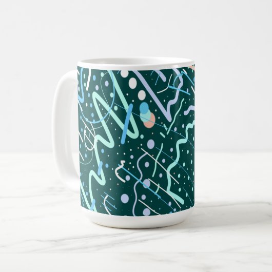 Mug Cratères et comètes (Devant gauche)