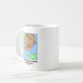 Mug Craton Nord-Américain En Perspective (Devant gauche)