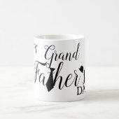 Mug Cravate Black Scripts blanc Bonne grande Fête des (Centre)