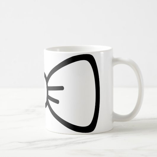 Mug Cravate d'arc (Droite)