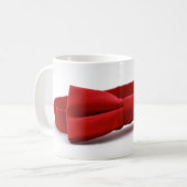 Mug Cravate de la Bow rouge Mariage mariage marié mari (Devant gauche)