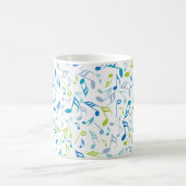 Mug Cravate Notes musicales (Centre)
