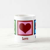 Mug Cravates de Peace Love Bow (Centre)