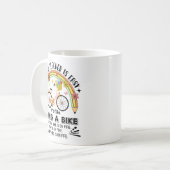 Mug crayon arc-en-ciel Appréciation de l'enseignant, a (Devant gauche)