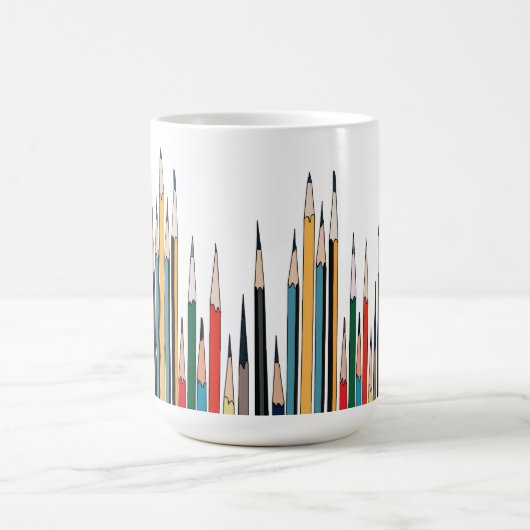 Mug Crayon couleur crayon (Centre)