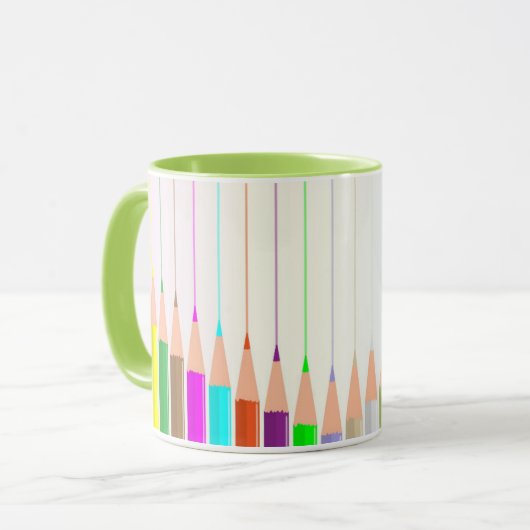 Mug Crayon de couleur (Devant gauche)