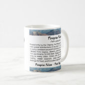 Mug Crayon de faucon pèlerin (Devant droit)