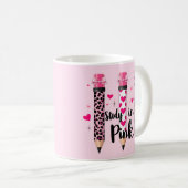 Mug Crayon éducation mignon (Devant droit)