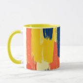Mug Crayon et fleurs de papillon (Gauche)