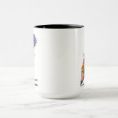 Mug Crayon Floral Croquette Appréciation de l'enseigna (Centre)