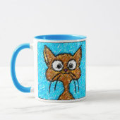 Mug Crayon Kitty de crayon (Gauche)