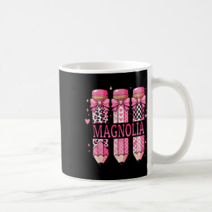 Mug Crayon personnalisé Magnolia retour à l'école