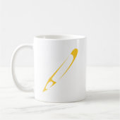 Mug Crayon pour le logo de l'illustrateur dans le (Gauche)