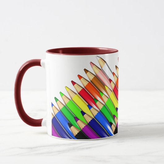 Mug crayons de couleur (Gauche)