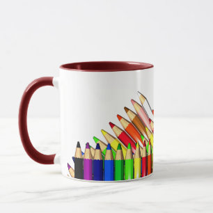 Mug crayons de couleur