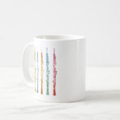 Mug Crayons de hautbois (Devant gauche)