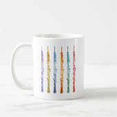 Mug Crayons de hautbois (Gauche)