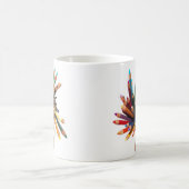 Mug Crayons d'huile colorés par artistes (Centre)