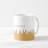 Mug Crayons personnalisés (Devant droit)
