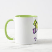 Mug Crayons personnalisés Art Professeur Artiste Cadea (Gauche)