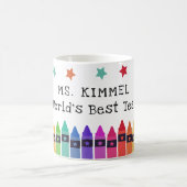 Mug Crayons & Stars Meilleure application de reconnais (Centre)