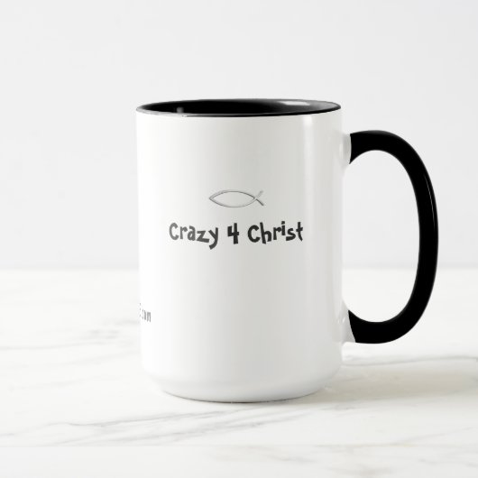 Mug Crazy 4 Christ gotGod316.com (Droite)