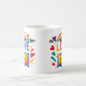 Mug Crazy à propos d'elle (Centre)