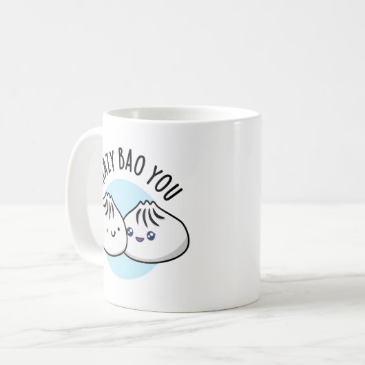 Mug Crazy Bao Vous Drôle Dimsum Pun (Devant gauche)