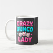 Mug Crazy Bunco Lady Funny Bunco Dice Game Night Women (Gauche)
