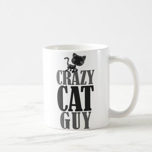 Mug Crazy Cat Guy (Droite)