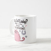 Mug Crazy Cat Lady? Funny Cat Lover Gift  (Devant gauche)