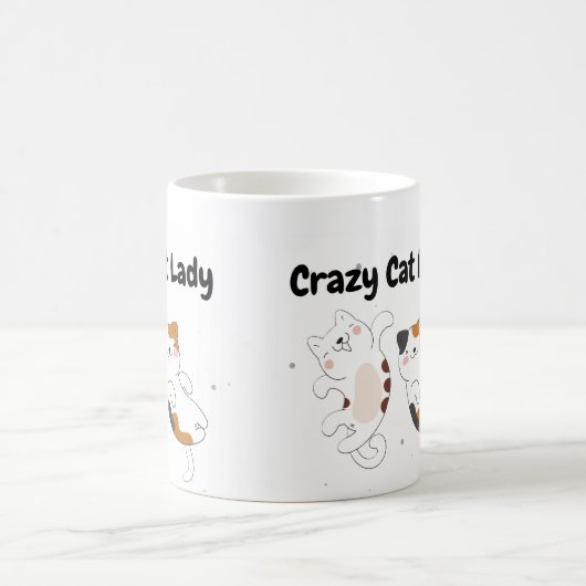 Mug Crazy Cat Lady mule (Centre)