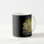 Mug Crazy Catcher Softball Bat Ball Baseball Femmes (Devant droit)