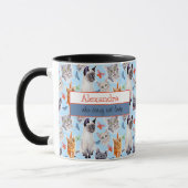 MUG CRAZY CHAT LADY (Gauche)