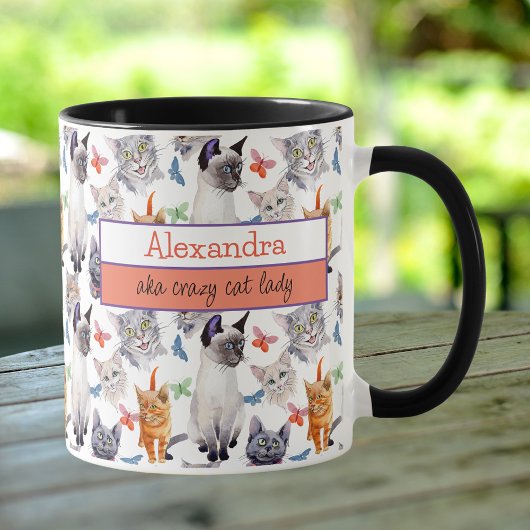 MUG CRAZY CHAT LADY