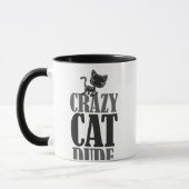 Mug Crazy chat mec (Gauche)