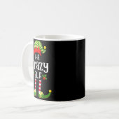 Mug Crazy Christmas Elf Matching Pajama X-mas Party (Devant gauche)