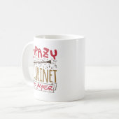 Mug Crazy Clarinet Player Clarinetist (Devant gauche)