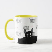 Mug Crazy Cute Batty "Mine" Amour (Gauche)