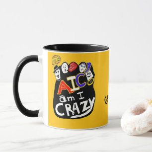 Mug Crazy Good Vibes, Vibrant