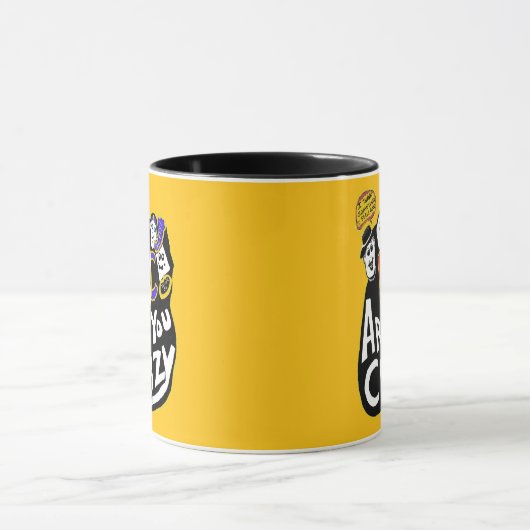 Mug Crazy Good Vibes, Vibrant (Centre)