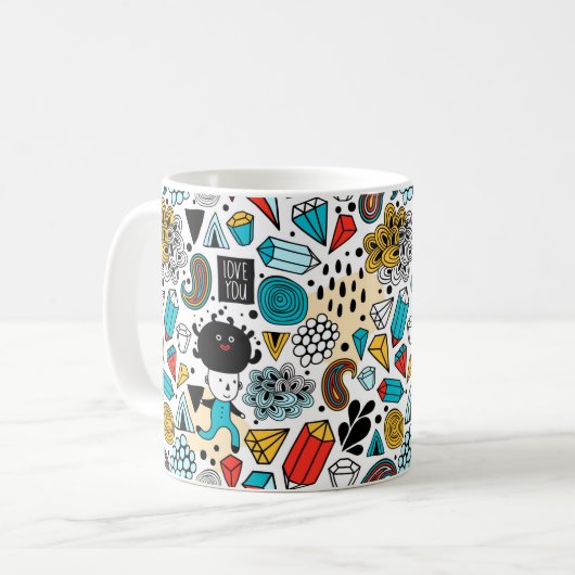 Mug Crazy head (Devant gauche)