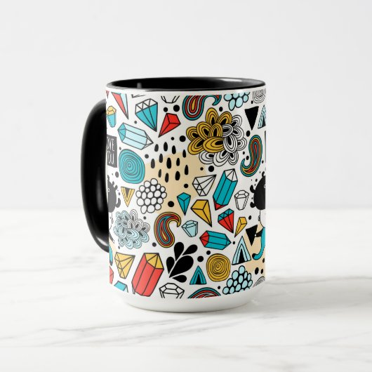 Mug Crazy head (Devant gauche)